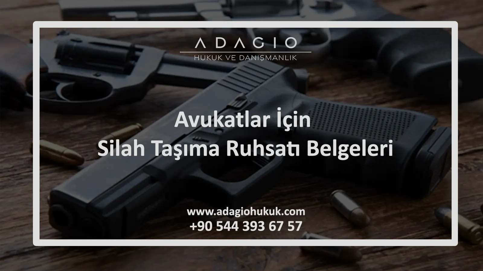 Avukatlar için silah taşıma ruhsatı başvurusunda istenen gerekli belgeler ve evrak listesi.